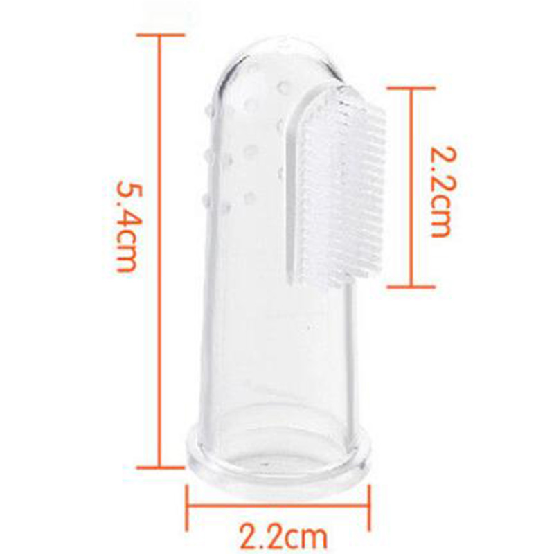 silicone infant newborn mouth clean brush