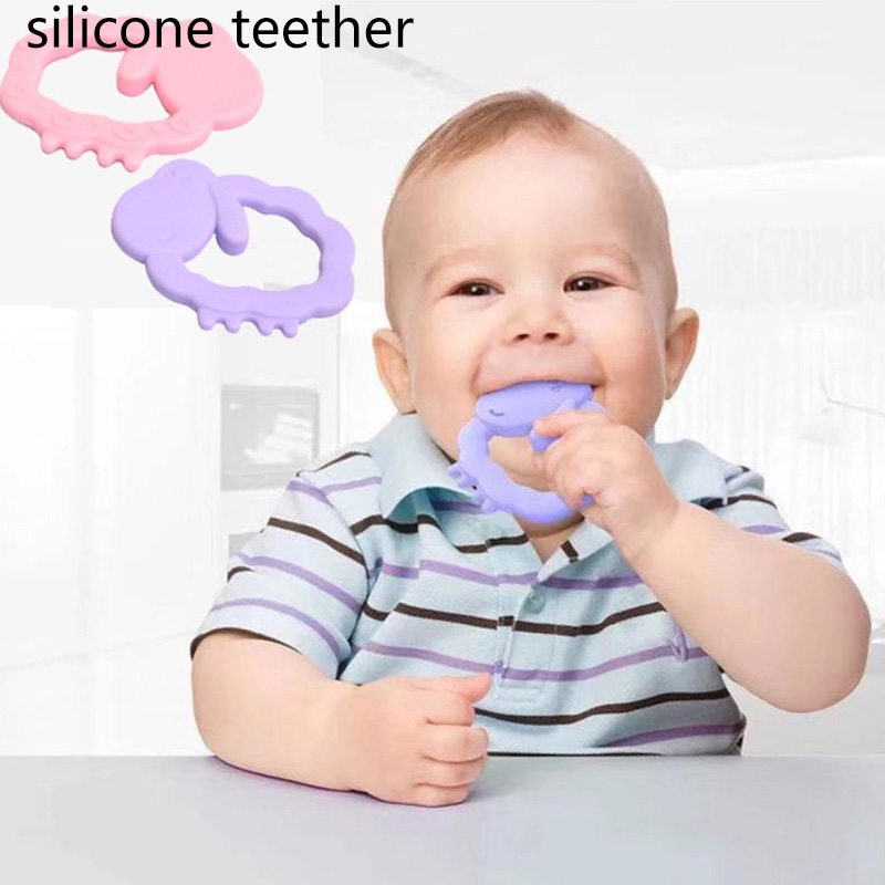 Anti-eating silicone teether toy