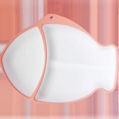wholesale silicone baby compartment plate food grade silicone suction plate silicone cartoon crab training bowl