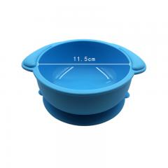  Silicone Suction Shatter-resistant Baby Practice Eating Cartoon Bowl