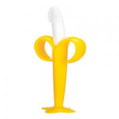 Food grade silicone baby toothbrush