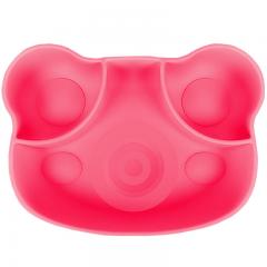 silicone plate with suction for kids