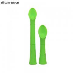Baby soft silicone training spoon